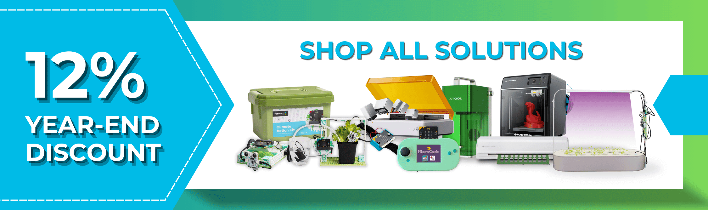 12% savings on all solutions