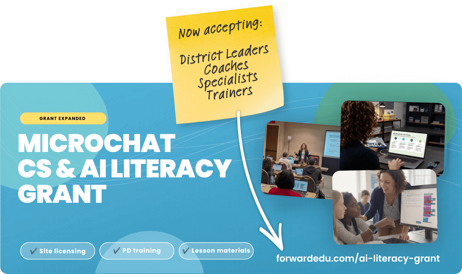 MicroChat CS and AI Literacy Grant