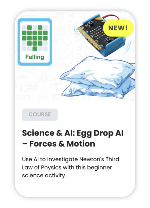 Teach AI Science tile