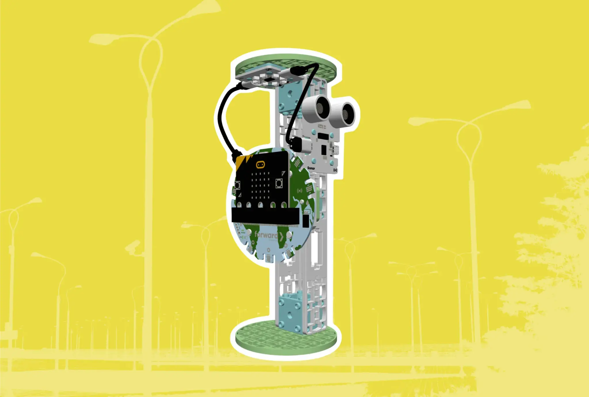 smart streetlight tile